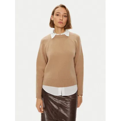 Zdjęcie Weekend Max Mara Sweter 2425366162 Beżowy Regular Fit