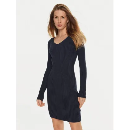Zdjęcie Guess Sukienka dzianinowa Isabella W4BK07 Z3HP2 Granatowy Slim Fit