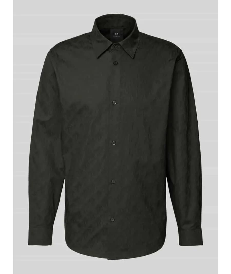 obrazek 1 Koszula biznesowa o kroju regular fit z kołnierzykiem typu kent model ‘CAMICIA’