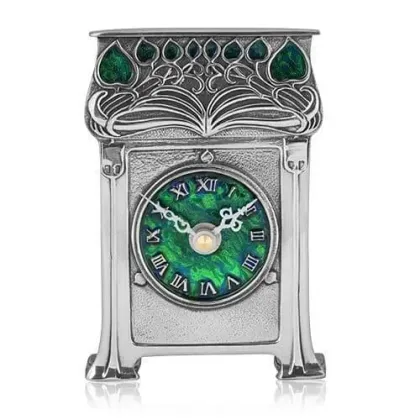 Zdjęcie Stylowy zegar Archibalda Knoxa model 47 z pewteru – prezent na wyjątkową okazję