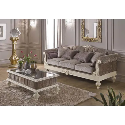 Zdjęcie Luksusowy włoski stolik kawowy w stylu antycznym – Morello Gianpaolo