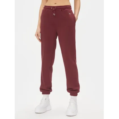 Zdjęcie Gant Spodnie dresowe Rel Shield 4204921 Bordowy Relaxed Fit