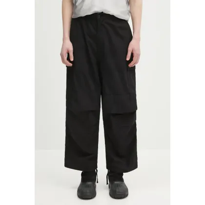 Zdjęcie Carhartt WIP spodnie bawełniane Jet Cargo Pant męskie kolor czarny w fasonie cargo I032967.8902