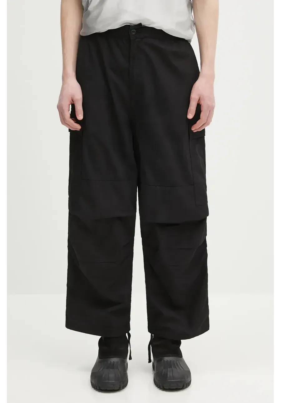 obrazek 1 Carhartt WIP spodnie bawełniane Jet Cargo Pant męskie kolor czarny w fasonie cargo I032967.8902