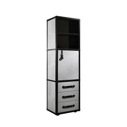 Zdjęcie Elitarna szafka TRAVELER ze skórą - Collecion Alexandra