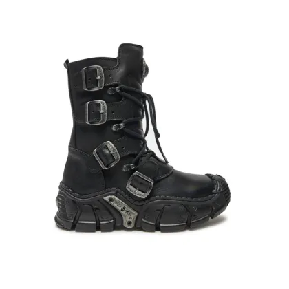 Zdjęcie NEW ROCK Glany M-IMPACT013-S1 Czarny