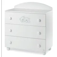 Picture White baby chest of drawers - Italbaby