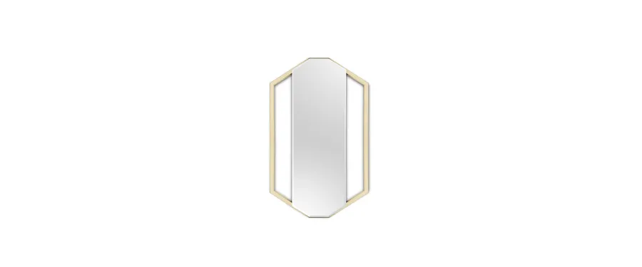obrazek 1 Piękne designerskie lustro nawiązujące do szafiru