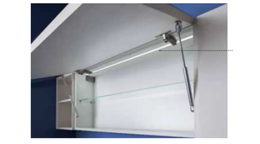 obrazek 3 Włoski, minimalistyczny komplet mebli łazienkowych - Birex