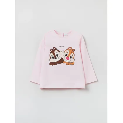 Zdjęcie OVS Bluzka Chip & Dale 1625506 Różowy Regular Fit