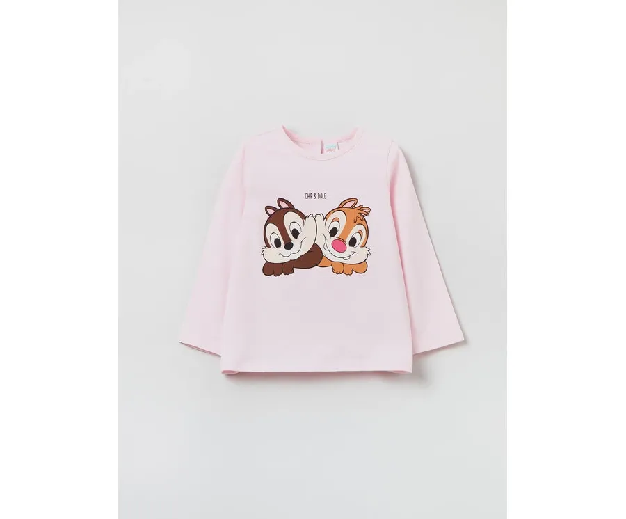 obrazek 1 OVS Bluzka Chip & Dale 1625506 Różowy Regular Fit