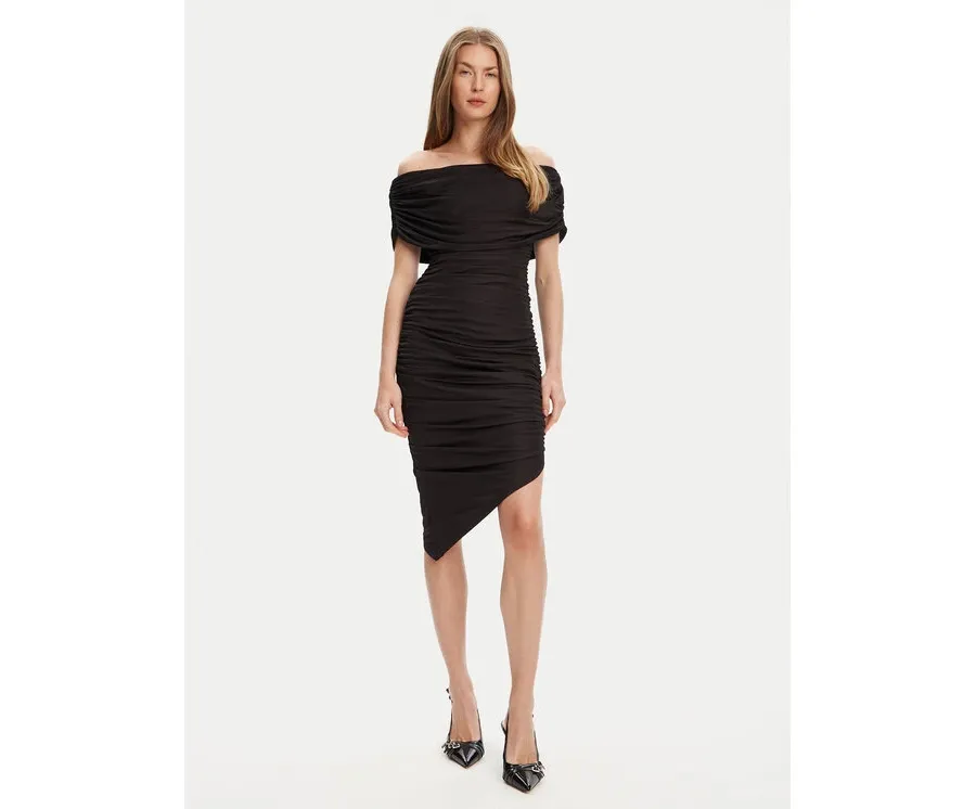 obrazek 1 Marciano Guess Sukienka koktajlowa 5YGK06 6334A Czarny Extra Slim Fit