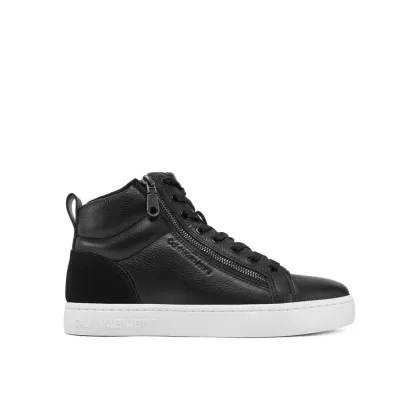 Zdjęcie Calvin Klein Jeans Sneakersy Classic Cupsole Zip Mid In YM0YM01156 Czarny