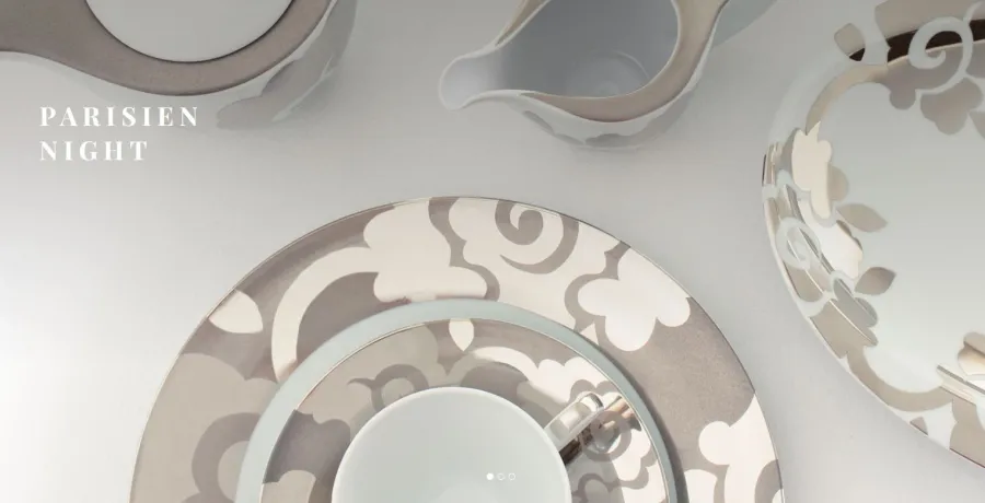 obrazek 2 Kubek porcelanowy z motywem Parisien Night