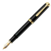Picture Stylish Pelikan Souverän 800 fountain pen in black