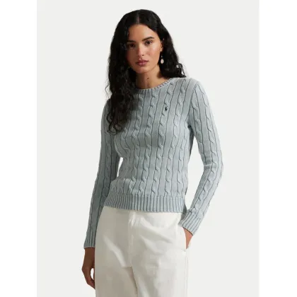 Zdjęcie Polo Ralph Lauren Sweter 211935303009 Błękitny Slim Fit