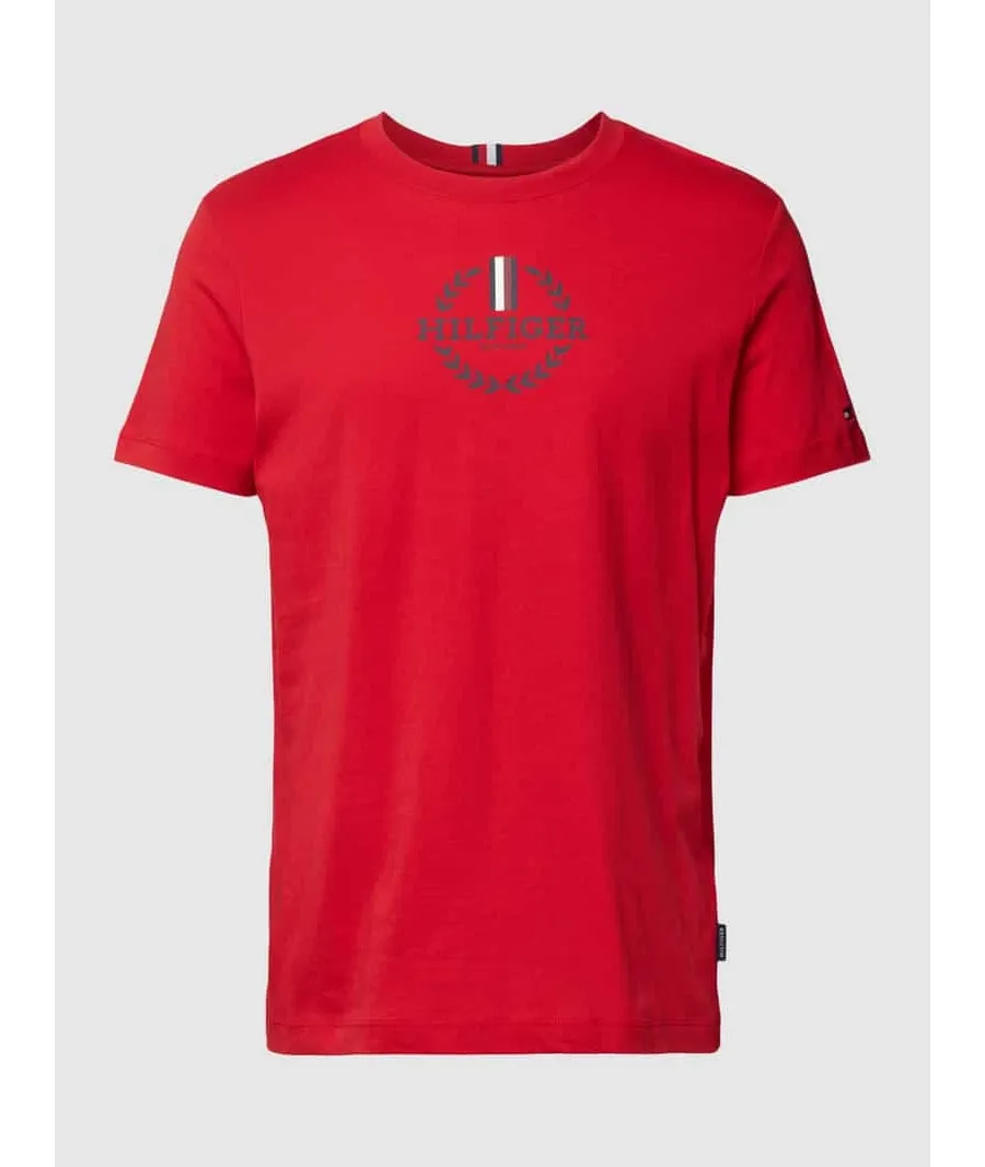 obrazek 1 T-shirt o kroju slim fit z okrągłym dekoltem