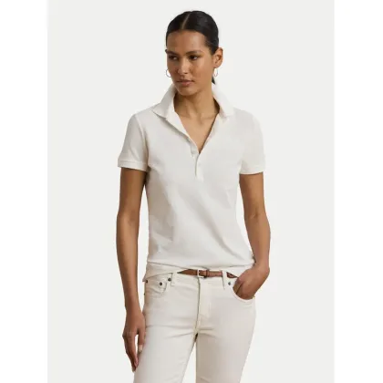 Zdjęcie LAUREN RALPH LAUREN Polo 200966128001 Biały Slim Fit