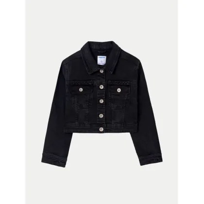 Zdjęcie Mayoral Kurtka jeansowa 06460 Czarny Slim Fit