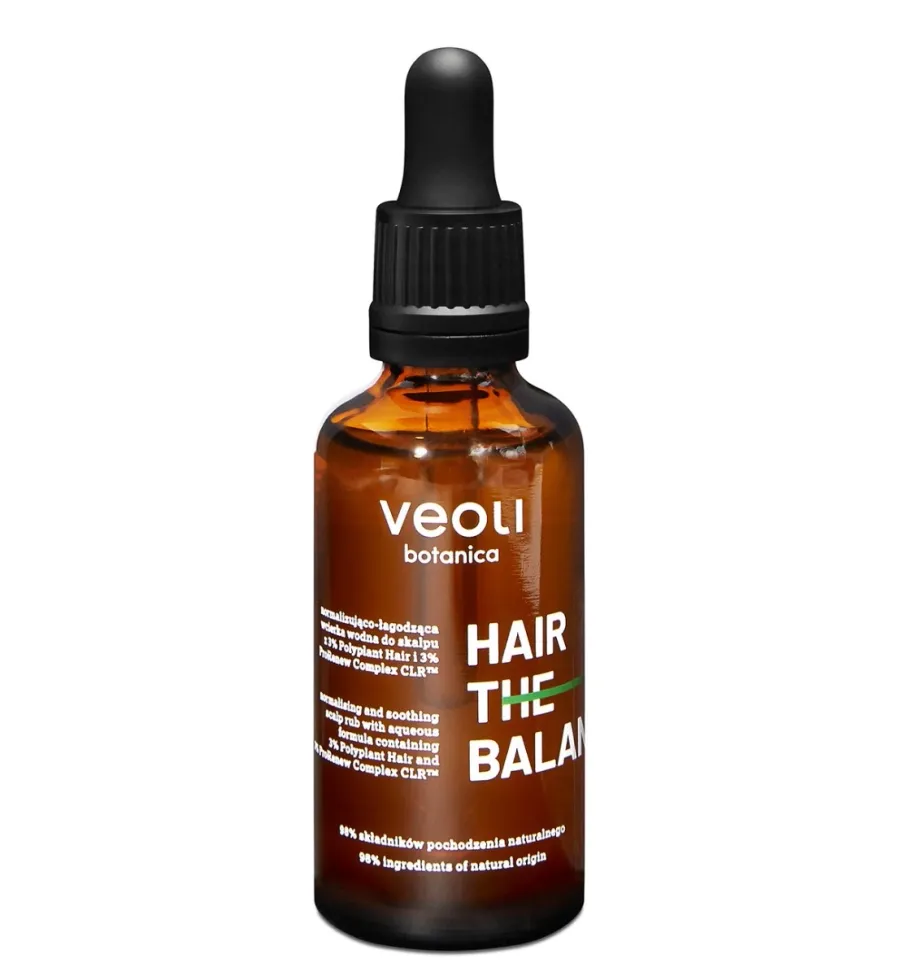 obrazek 1 Veoli Botanica Hair The Balance normalizująco-łagodząca wcierka wodna do skalpu 50 ml 50 ml