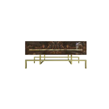 Zdjęcie Nieszablonowy stolik nocny do nowoczesnych sypialni - Gansk