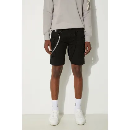 Zdjęcie Alpha Industries szorty męskie kolor czarny 116213.03-Black