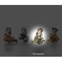Picture Porcelain doll of a girl symbol of spring - Sibania