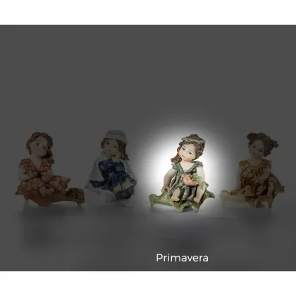 Zdjęcie Porcelanowa lalka dziewczynki symbolu wiosny - Sibania
