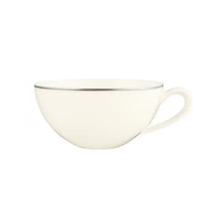 Zdjęcie Oryginalna filiżanka do herbaty ze srebrną obwódką w stylu klasycznym – Tettau