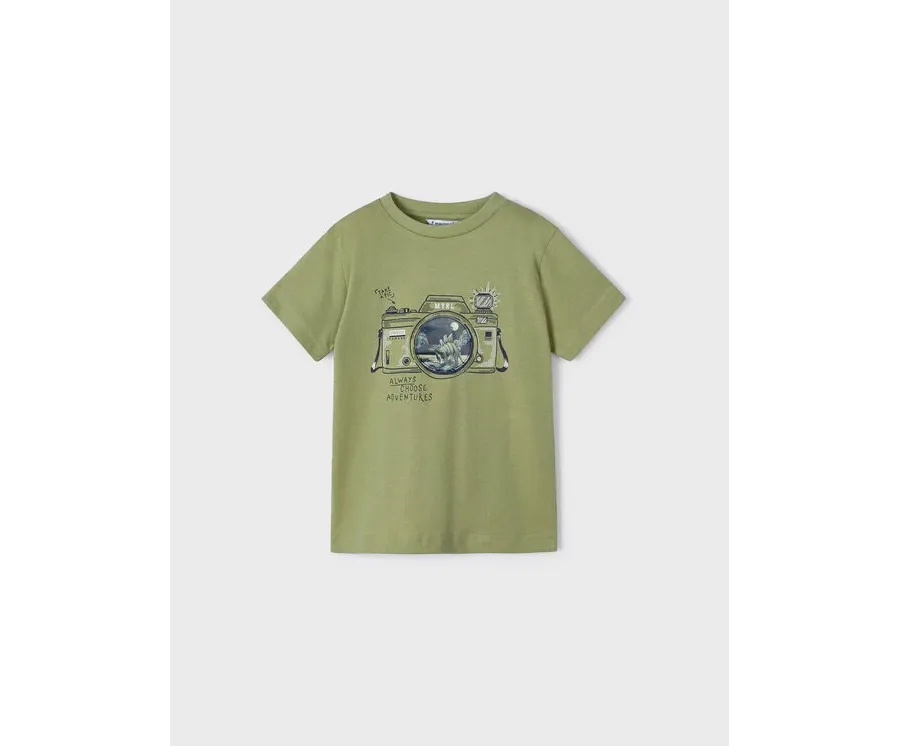 obrazek 1 Mayoral T-Shirt 3003 Zielony Regular Fit