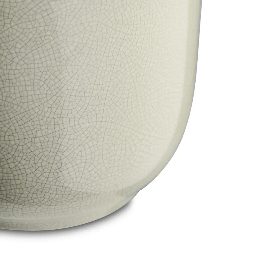 obrazek 3 Średniej wielkości donica z glazurowanej ceramiki H.30xL.39xD.Int.32 cm