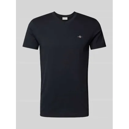 Zdjęcie Gant T-Shirt Shield 2003186 Czarny Slim Fit