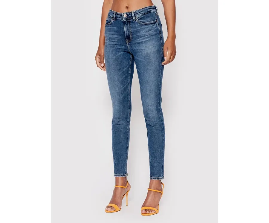 obrazek 1 Guess Jeansy W2YA46 D4Q02 Niebieski Skinny Fit