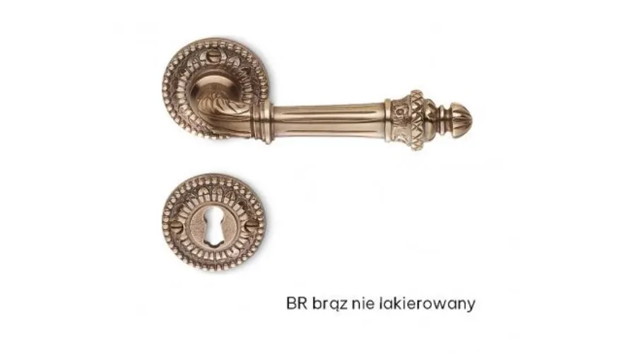 obrazek 4 Wyjątkowa klamka Impero ze zdobieniami do drzwi