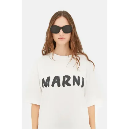 Zdjęcie Marni okulary przeciwsłoneczne Ulawun Vulcano Black damskie kolor czarny EYMRN00024.001.J5B