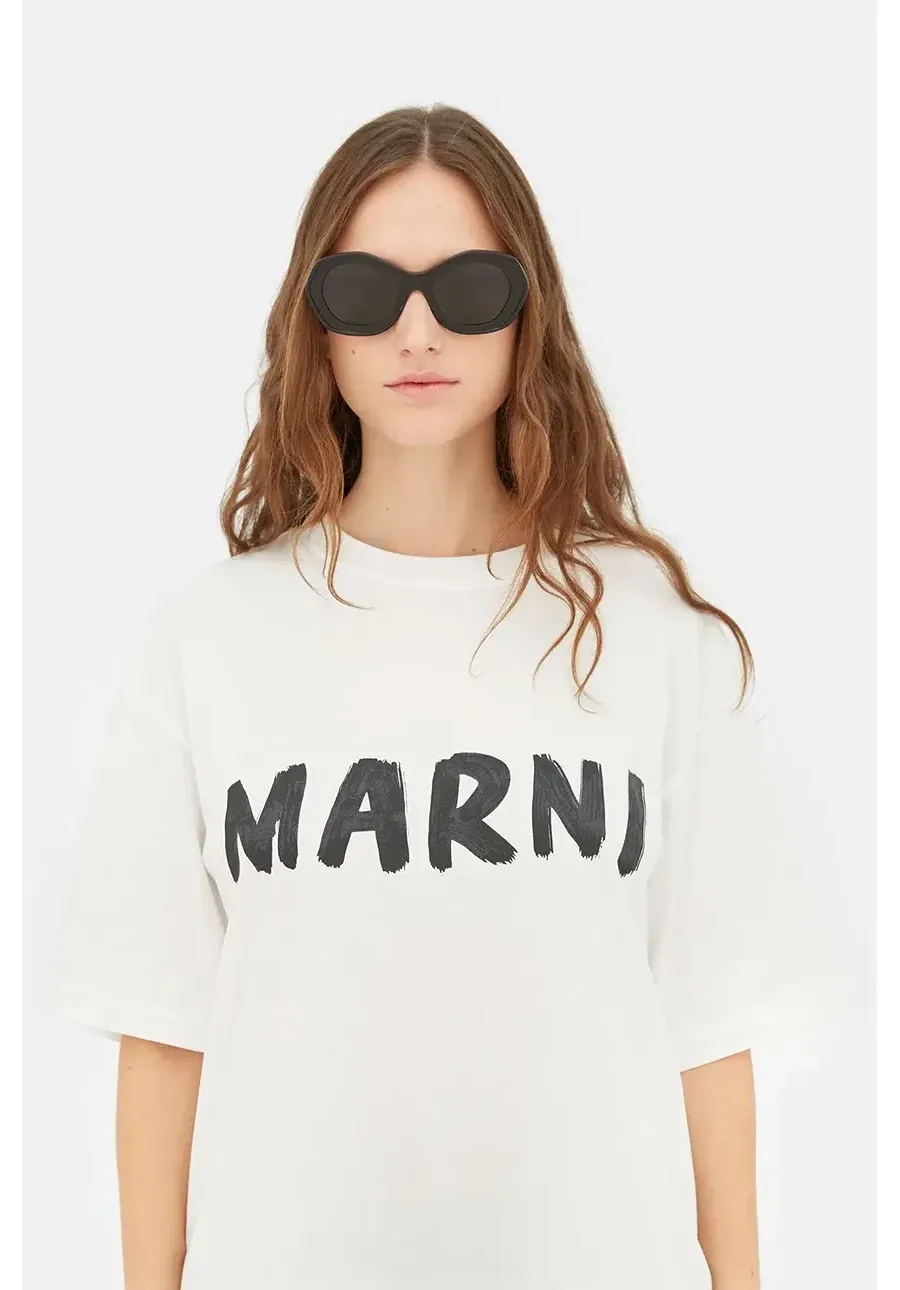 obrazek 1 Marni okulary przeciwsłoneczne Ulawun Vulcano Black damskie kolor czarny EYMRN00024.001.J5B