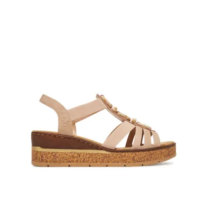 Zdjęcie Rieker Sandały 63778-31 Beżowy