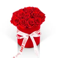 Zdjęcie Luksusowy Flower Box z wiecznymi różami na prezent dla niej - Luxury Products