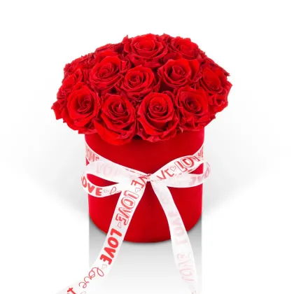 Zdjęcie Luksusowy Flower Box z wiecznymi różami na prezent dla niej - Luxury Products