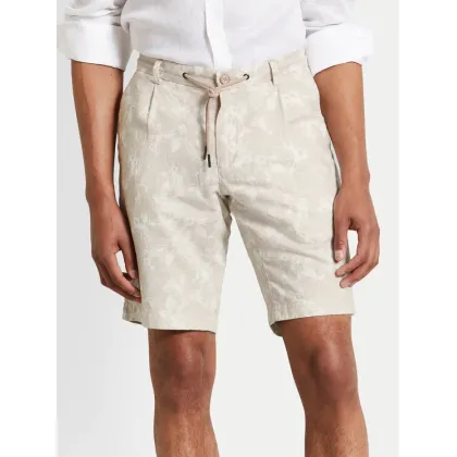 Zdjęcie Bugatti Szorty materiałowe 1949 56416A Beżowy Slim Fit