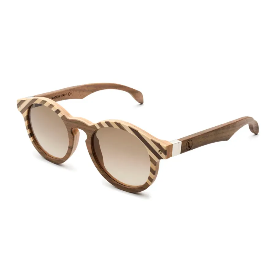 obrazek 2 Damskie okulary z orzecha i klonu - Legno Light