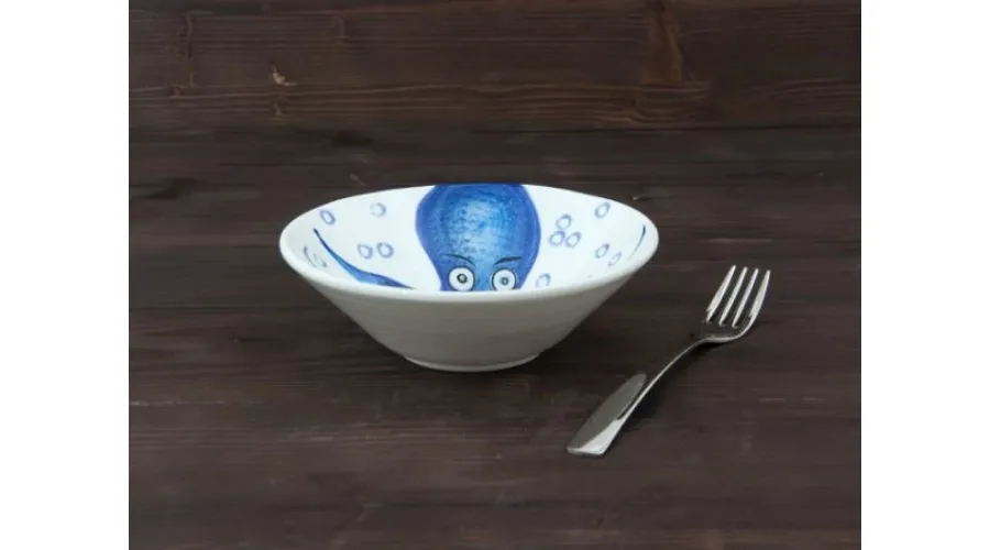 obrazek 2 Mała miska zdobiona motywem ośmiornicy - Le Ceramiche