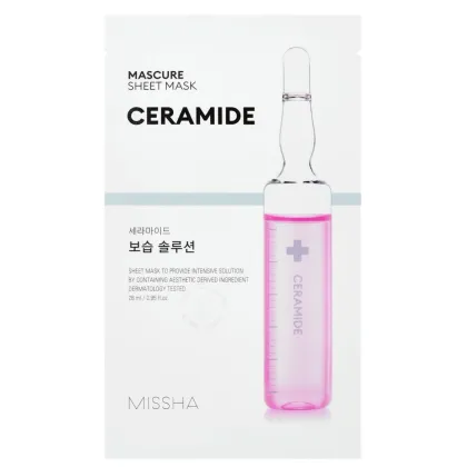 Zdjęcie Missha Mascure Moisture Barrier Solution Maska w płachcie z ceramidami 28 ml