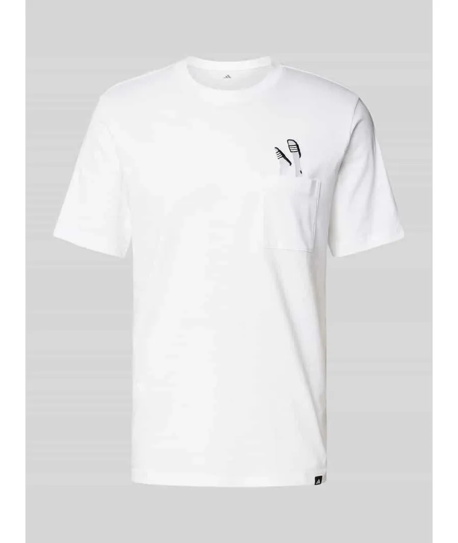 obrazek 1 T-shirt z kieszenią na piersi