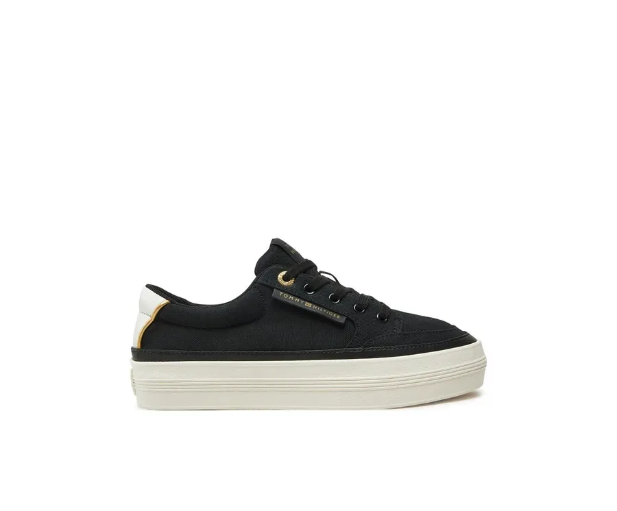 obrazek 1 Tommy Hilfiger Sneakersy Essential Vulc Textile Sneaker FW0FW08323 Czarny