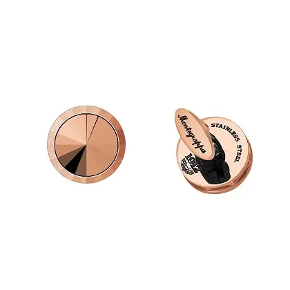 Zdjęcie Złote Spinki do Mankietów NeroUno Rose Cufflinks - Metal