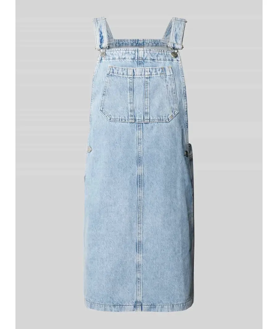 obrazek 1 Sukienka na szelkach z kieszeniami na piersi