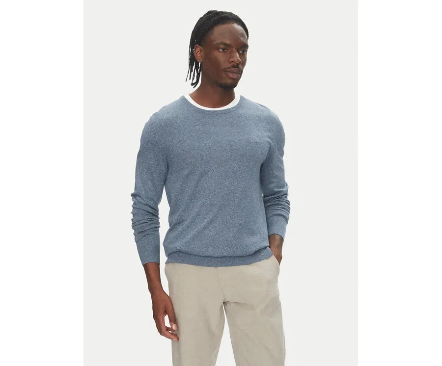 obrazek 1 Lindbergh Sweter 30-80043 Zielony Slim Fit