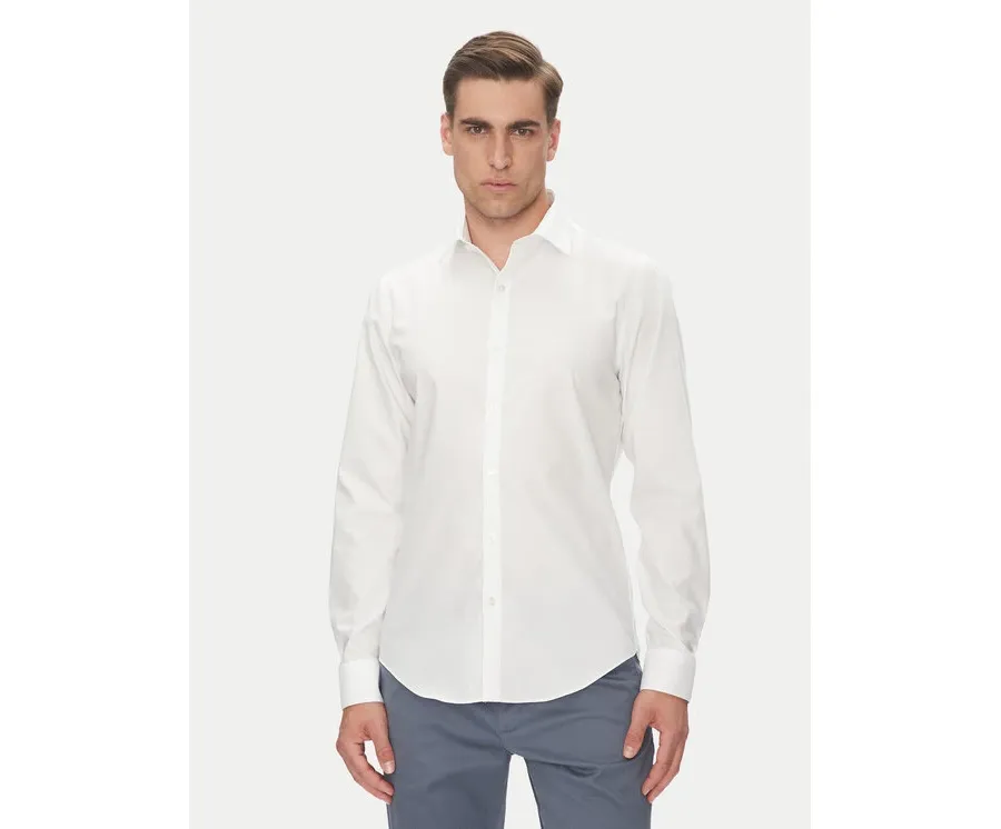 obrazek 1 Calvin Klein Koszula LV019EU017 Biały Slim Fit
