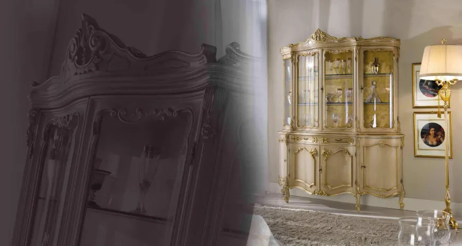 obrazek 1 Klasyczna elegancka szklana gablota – Morello Gianpaolo
